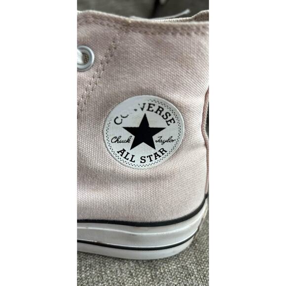 Light Pink Converse Chuck Taylor All Star high top shoes size 5 Ladies - Picture 3 of 8